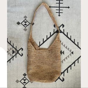 Jenni Kayne Raffia Crossbody Bag